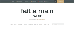 Desktop Screenshot of faitamain.com